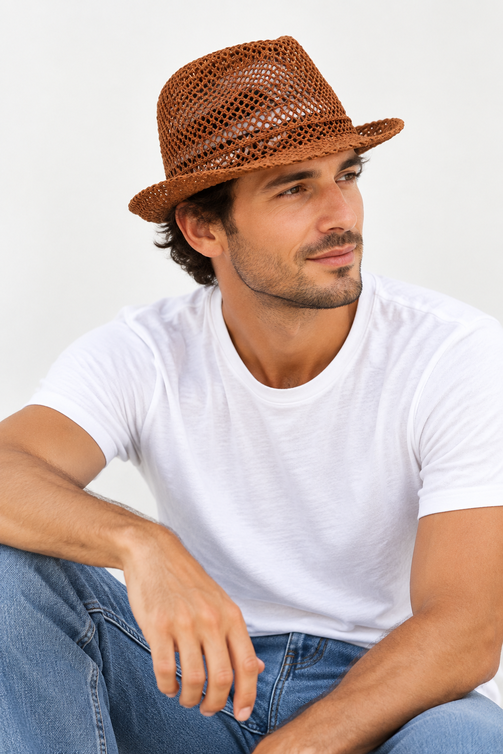 Latimore Straw Fedora Hat – Breathable Sunshade