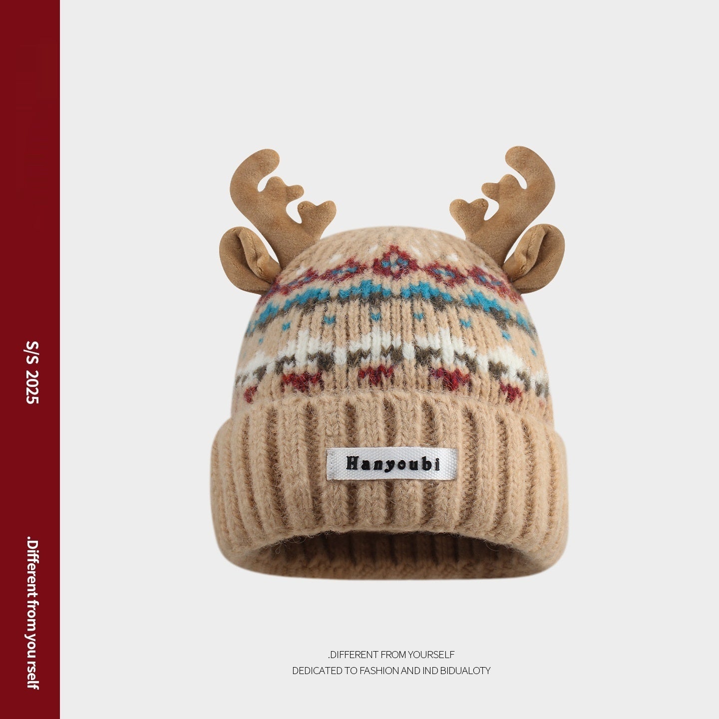 TheCapSpot - Harpool Christmas Antlers Beanie