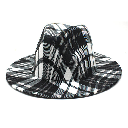 TheCapSpot -Plaid Fedora Hat