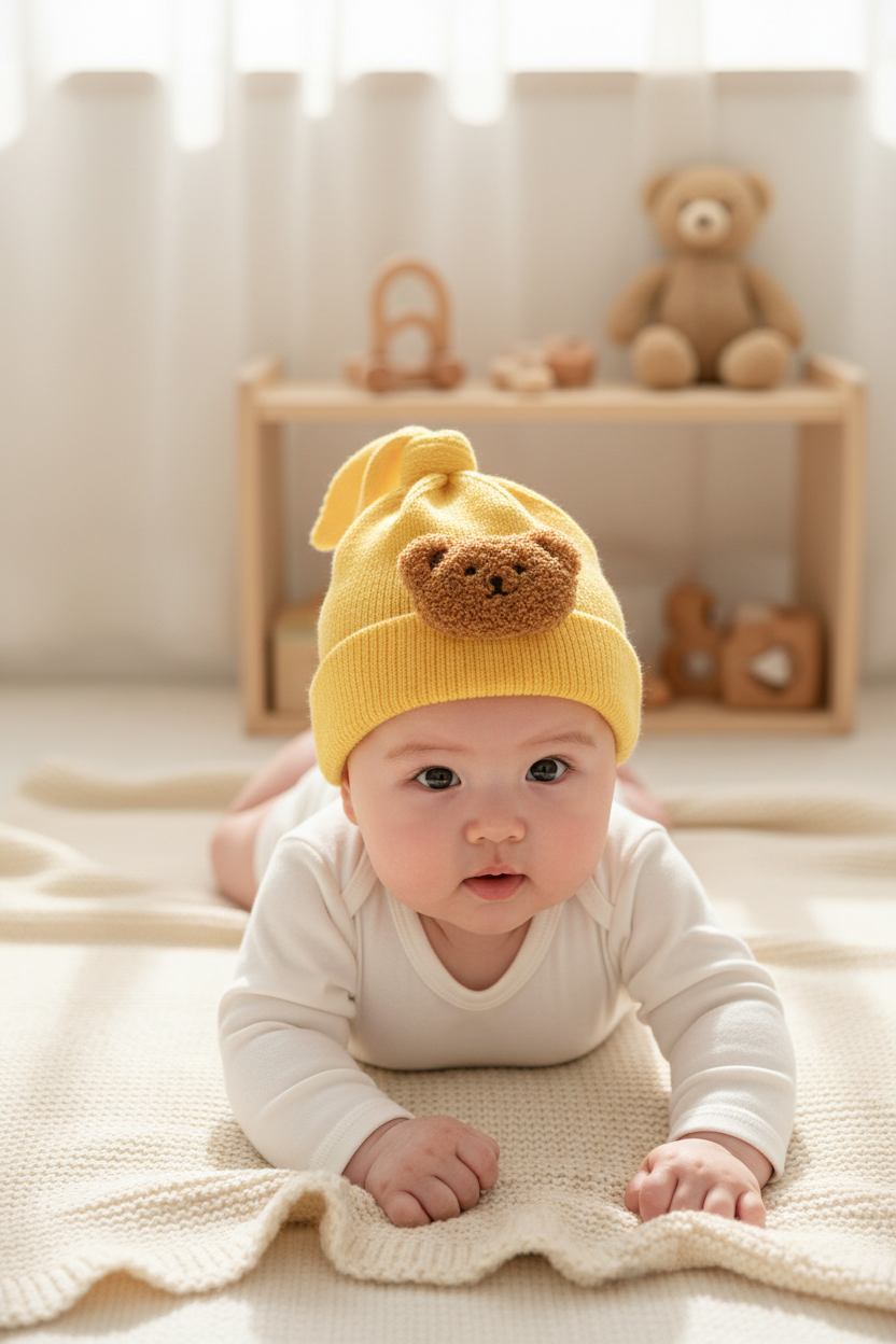 Beat Plus Acrylic Knitted Hat