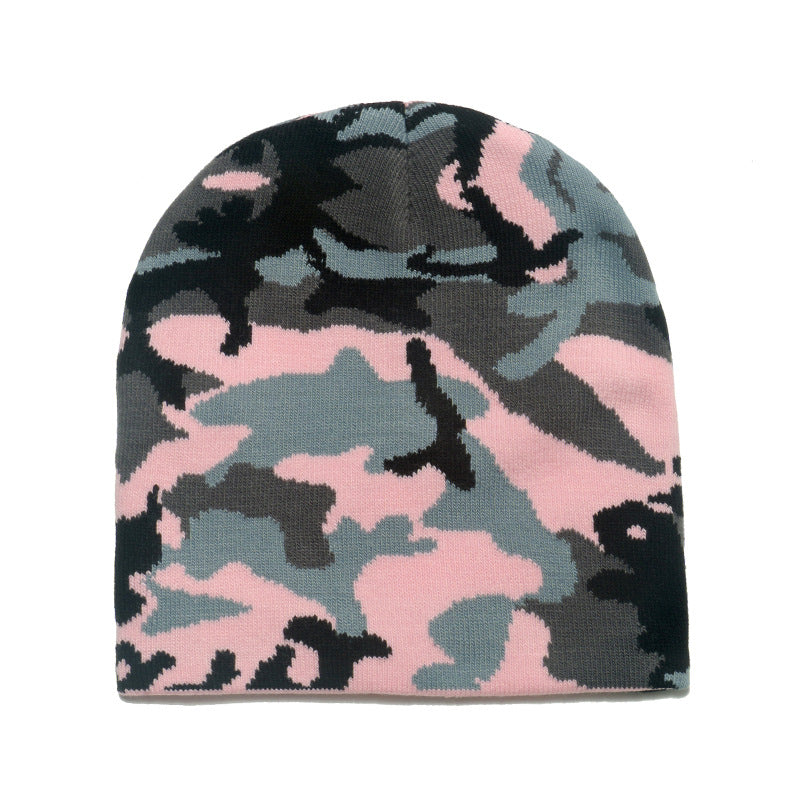 Dober Camouflage Jacquard Acrylic Beanie for Men
