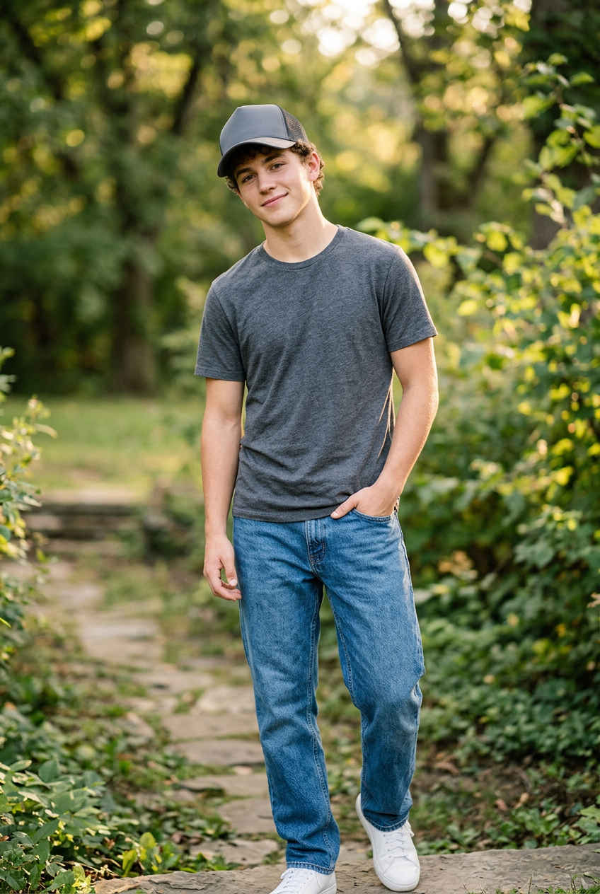 Marquez Trucker Hat – Adjustable Unisex Cap