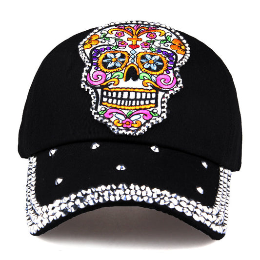 TheCapSpot - Skull Embroidered Baseball Cap