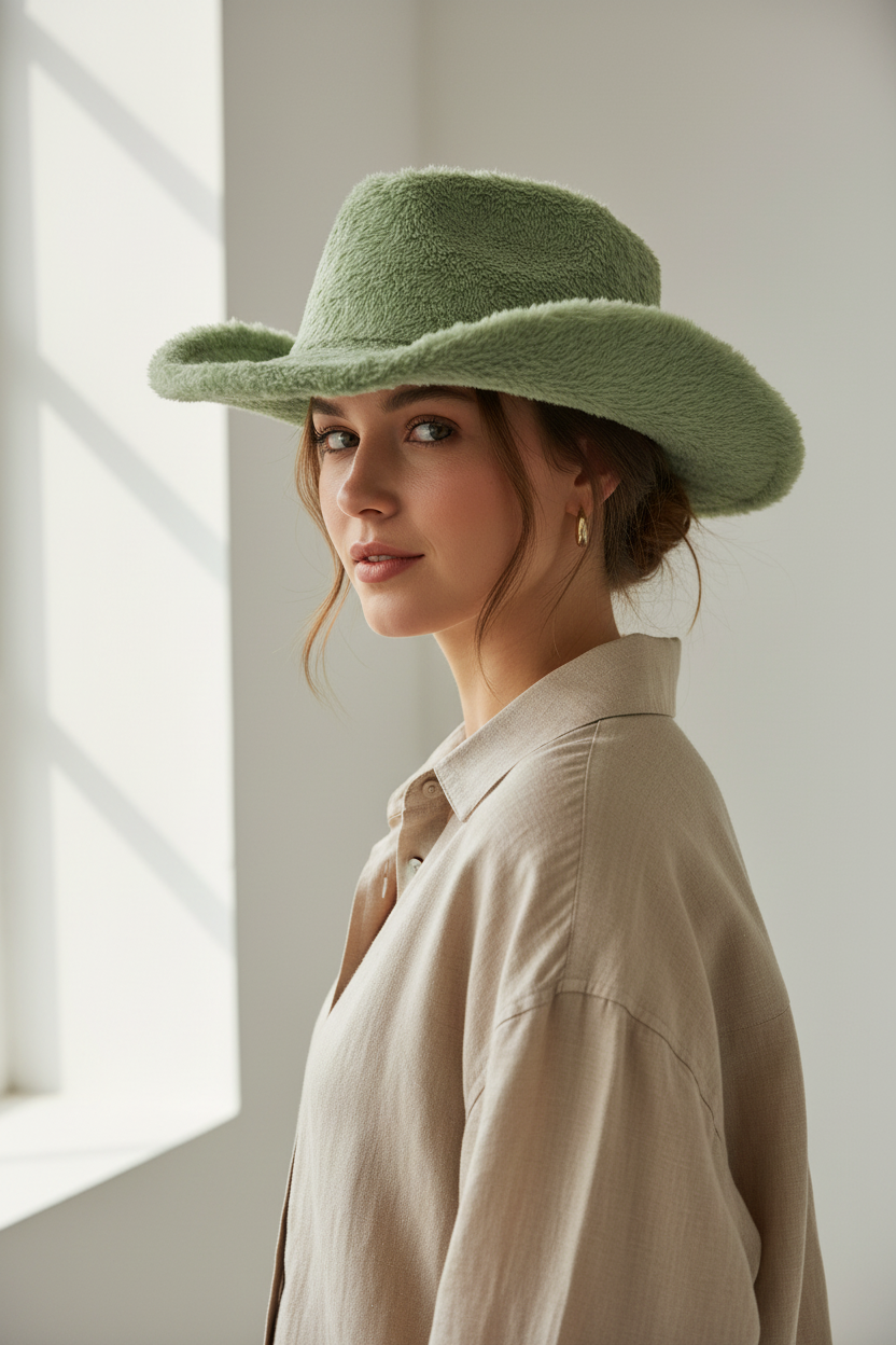 Rodgers Jacquard Polyester Cowboy Hat