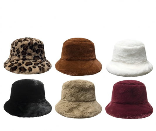 TheCapSpot -  Wild Warm Thick Plush Basin Hat