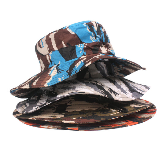 TheCapSpot - Camouflage Big Brim Hat