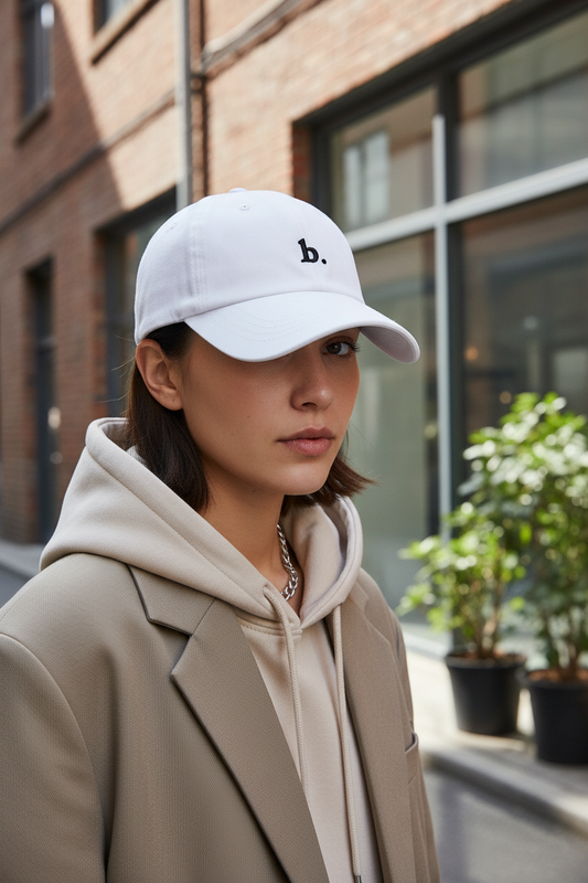 Braxton Cotton Baseball Cap, Adjustable Curved Brim