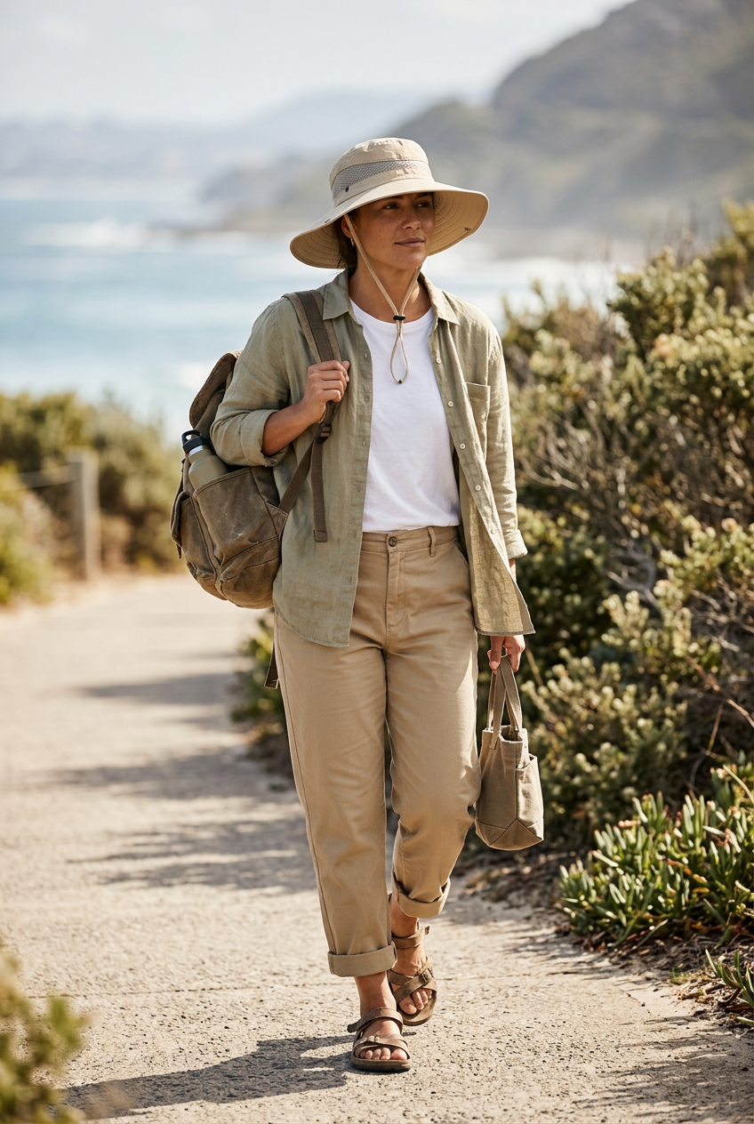 Newsome Camouflage Polyester Bucket Hat