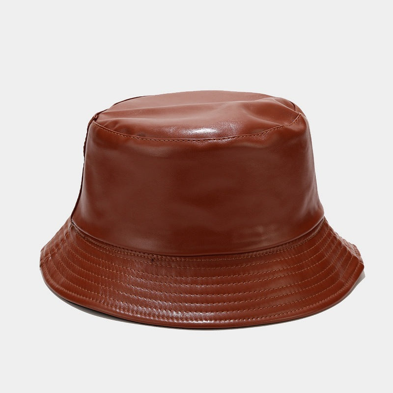 TheCapSpot - Leather Double Sided Bucket Hat