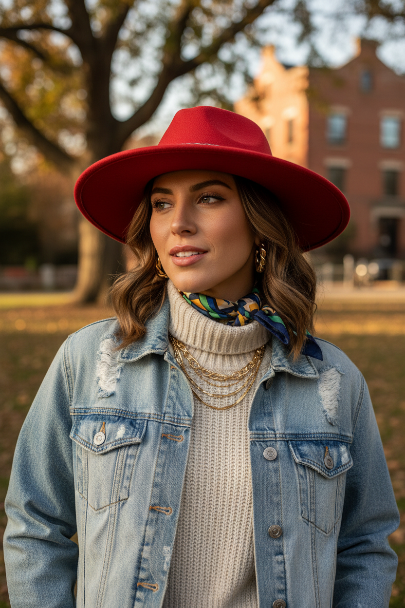 Terrance Wool Fedora Hat with Band