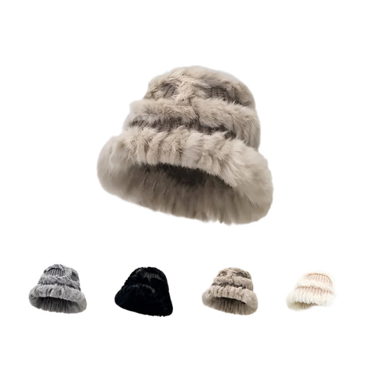 TheCapSpot - Rabbit Fur Bucket Hat