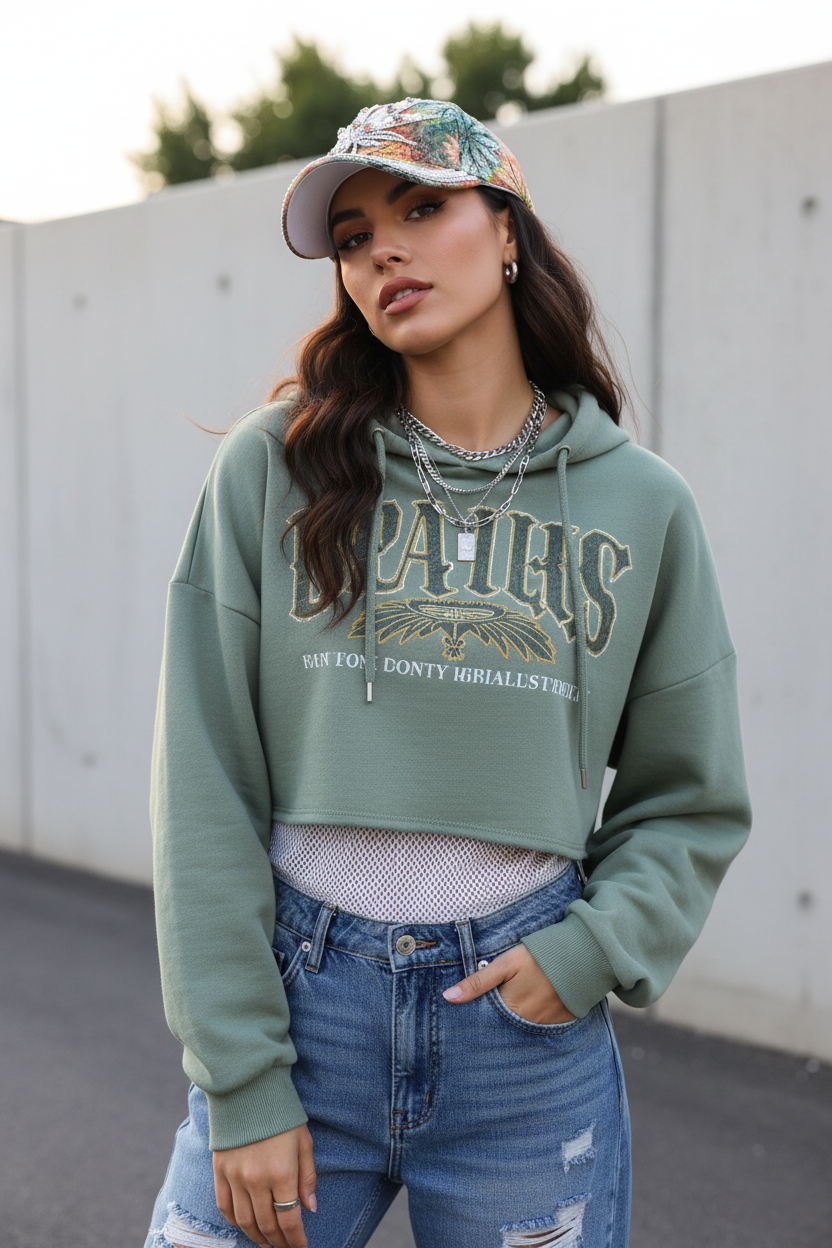 Mcgee Flower Embroidered Polyester Baseball Cap
