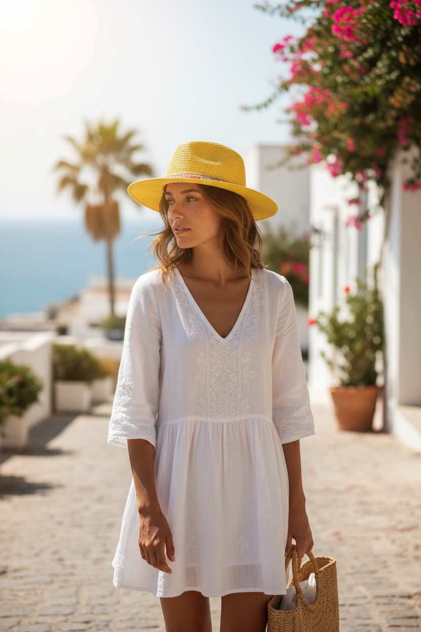 TheCapSpot - Tierce Wide Brimmed Straw Hat