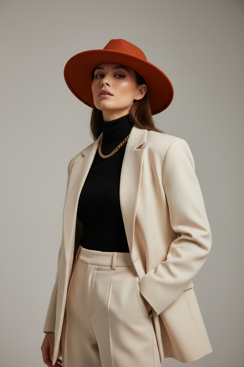 Bailey Women's Woolen Top Hat Belt Accessories