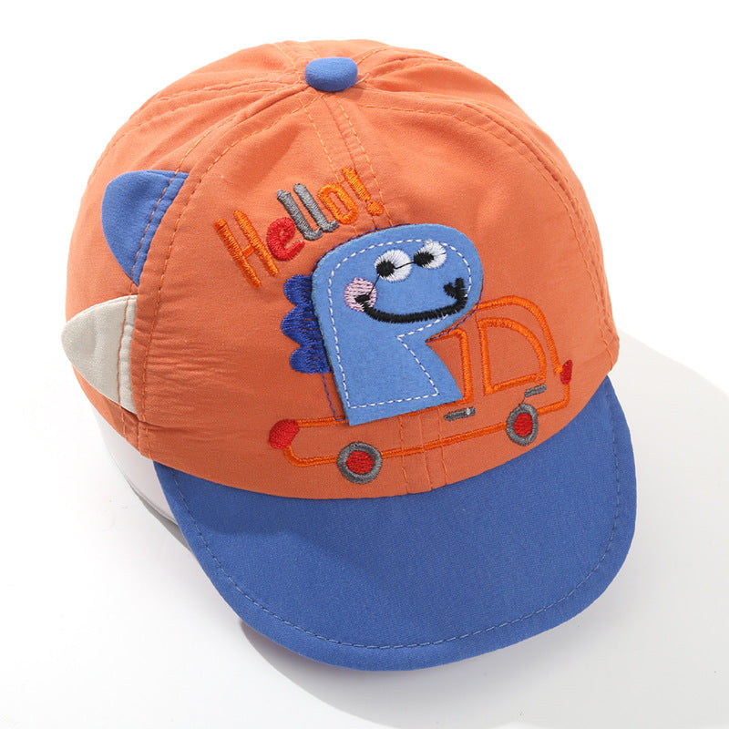 TheCapSpot - Children's Dinosaur Soft Brim Cartoon