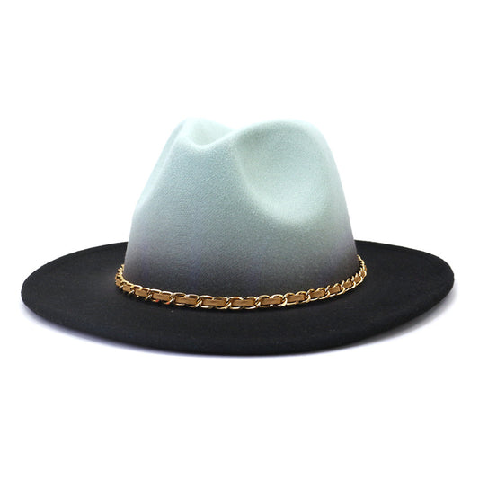 TheCapSpot -Painted Woolen Fedora