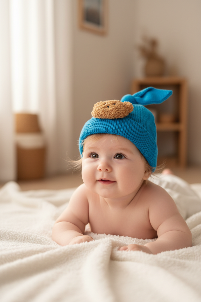 Beat Plus Acrylic Knitted Hat