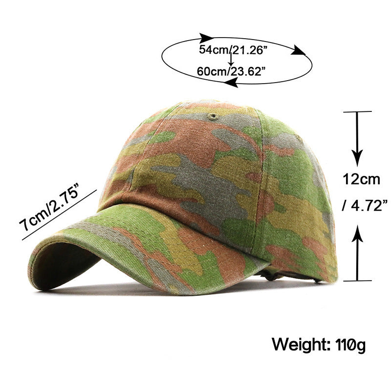 TheCapSpot - Peaked Camouflage Cap