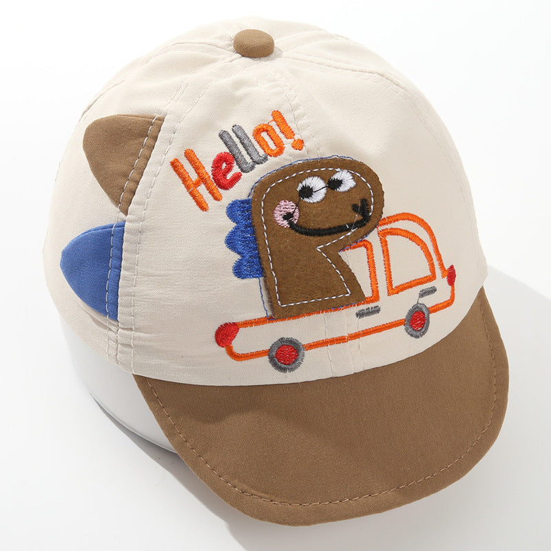 TheCapSpot - Children's Dinosaur Soft Brim Cartoon