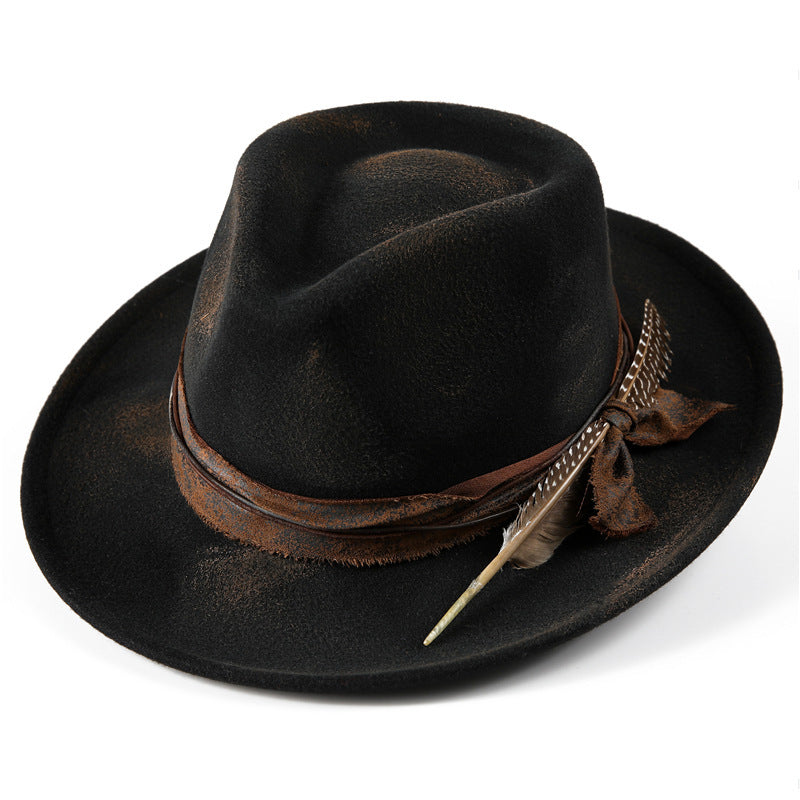 TheCapSpot - Crawford  Burned Woolen Hat