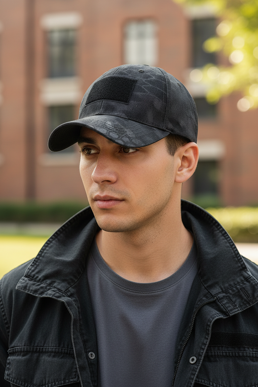 Goggins Camouflage Cotton Baseball Cap – Adjustable, Unisex