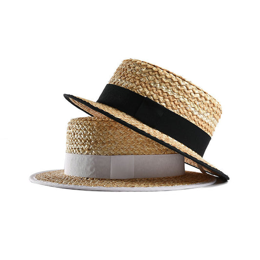 TheCapSpot - Straw Flat Beach Hat