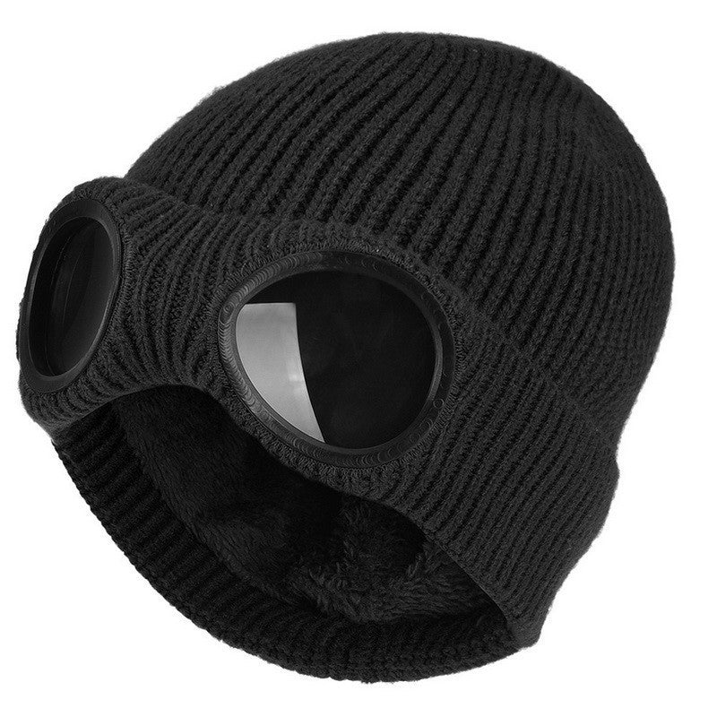 Dakota Authentic Windproof Wool Beanie with Glasses