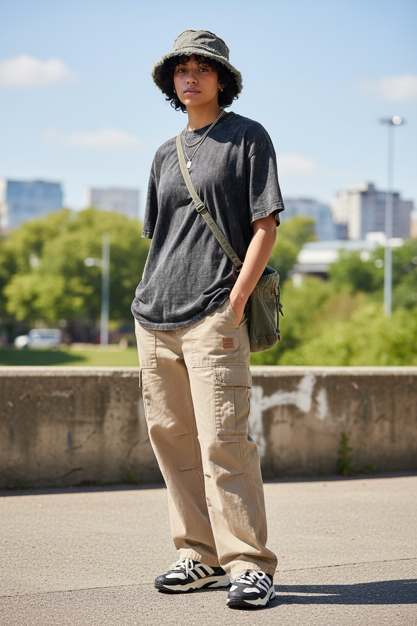 Vance Double-Sided Cotton Bucket Hat