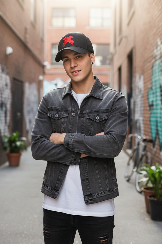 Xavier Mesh Baseball Cap – Breathable Cotton, Adjustable