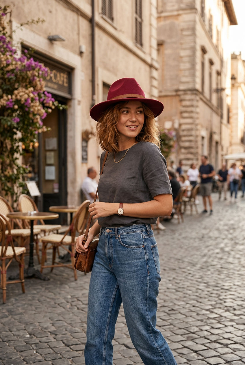 Hollingsworth Fedora Hat with Band