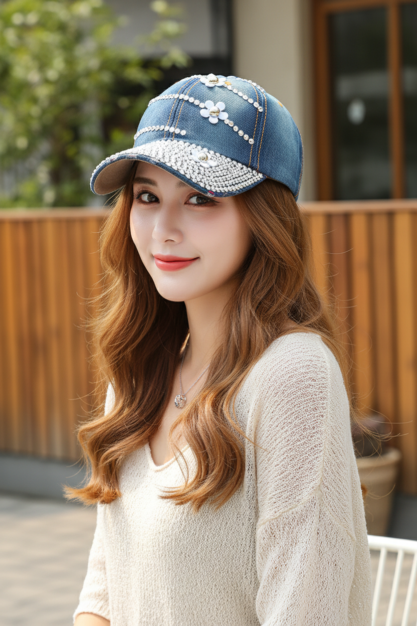 Britton Graphic Cotton Baseball Cap