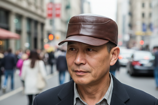 TheCapSpot - Sanderson Leather Top Hat