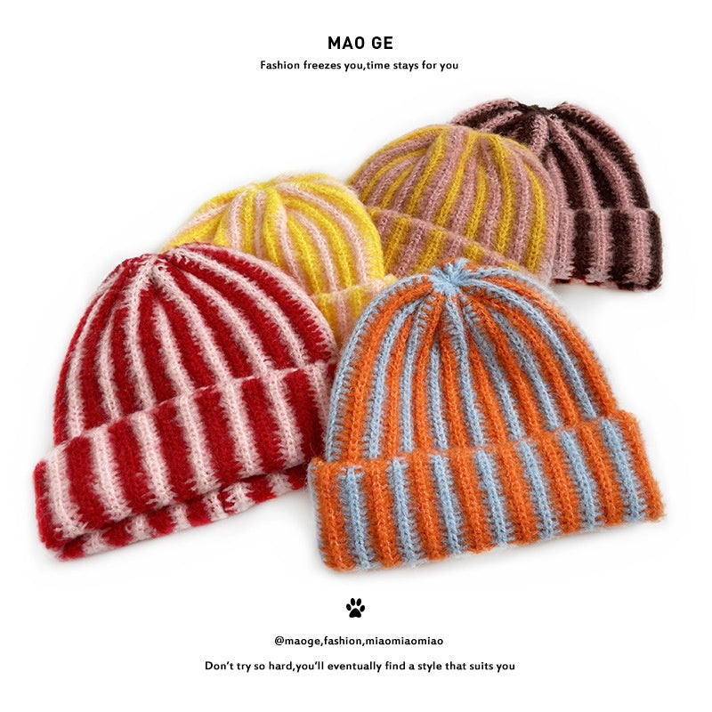 Terrance Kids Tie-Dye Knit Beanie – Warm Winter Hat