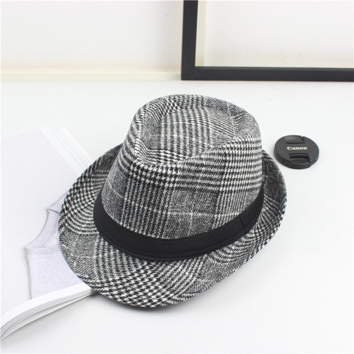 TheCapSpot - Houndstooth Woolen Hat
