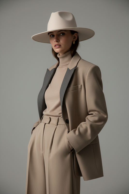 Collins Wide Brim Polyester Sun Hat