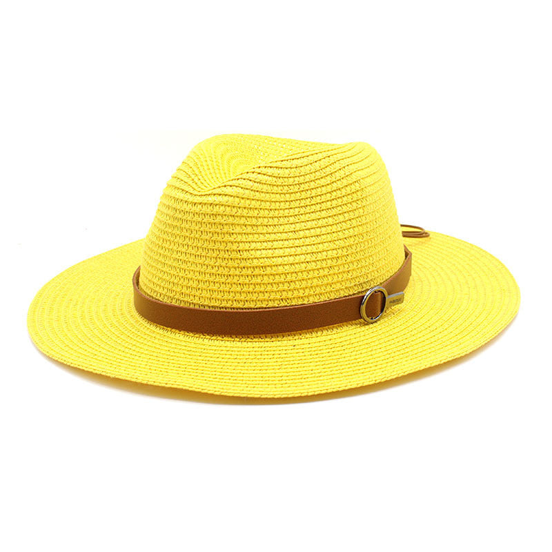 Sun Protection Travel Vacation Beach Woven Denim Top Hat