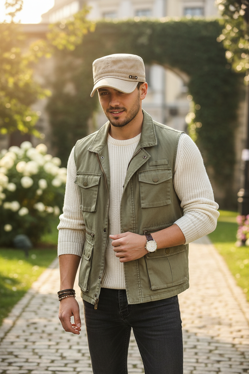 Vermont Cotton Twill Top Hat – Adjustable, UV Protection
