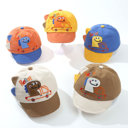 TheCapSpot - Children's Dinosaur Soft Brim Cartoon
