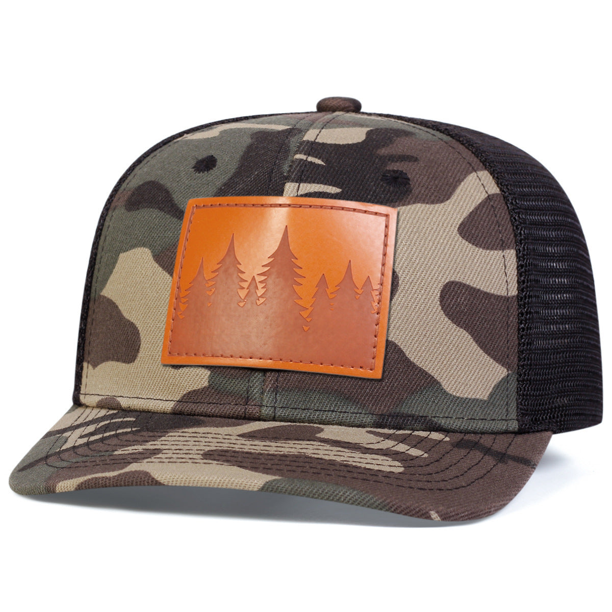TheCapSpot - Pendarvis Leather Branded Baseball Cap
