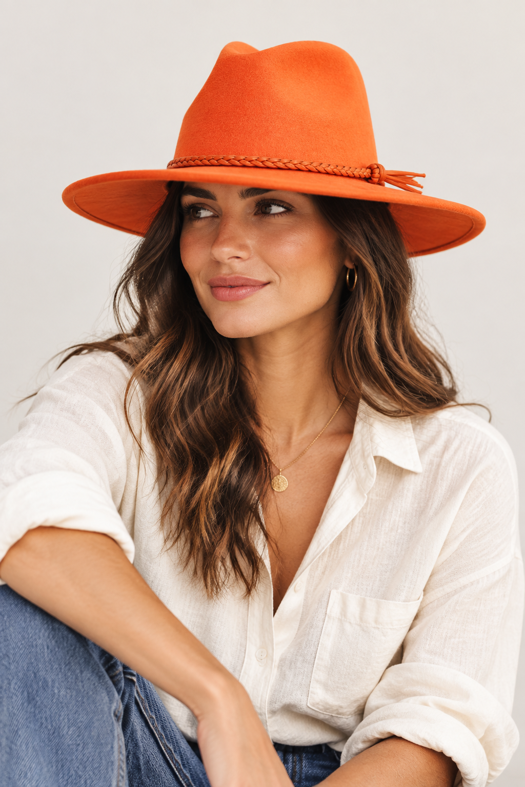 Topeka Suede Fedora – Wide Brim Unisex Hat