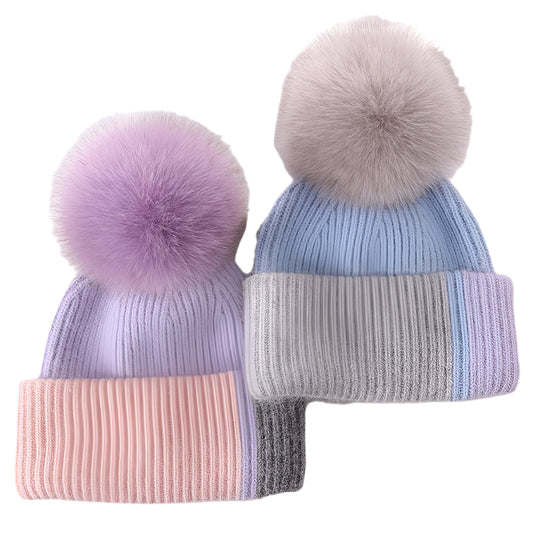 TheCapSpot - Rabbit fur Stocking Cap