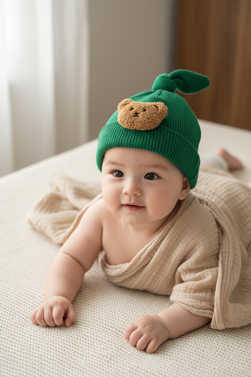 Beat Plus Acrylic Knitted Hat