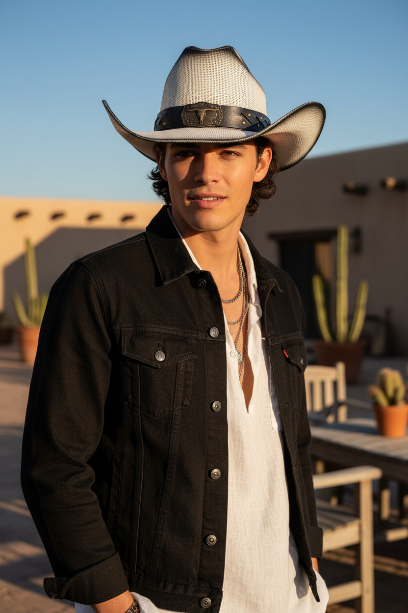 Wichita Retro Papyrus Cowboy Hat – Sun Protective