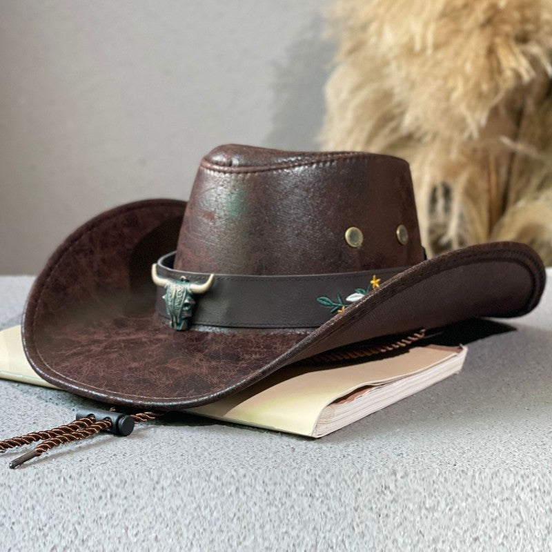 TheCapSpot - Embroidered Cowboy Hat