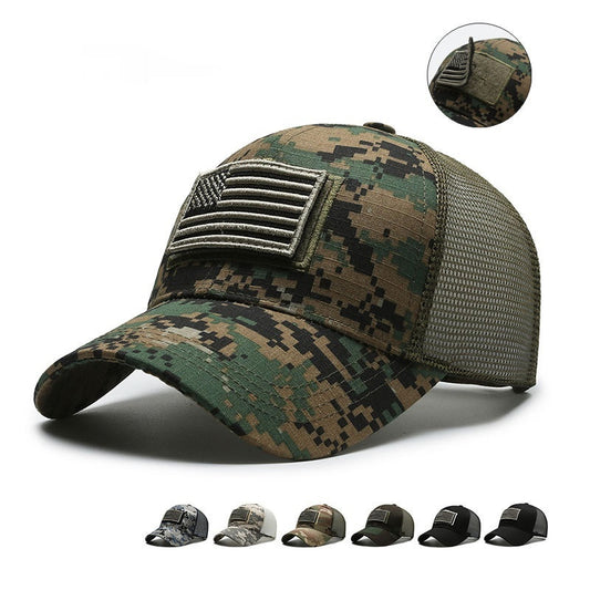 TheCapSpot- Velcro Camoflouge Baseball Hat