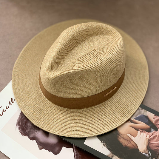 TheCapSpot - Straw Top Hat