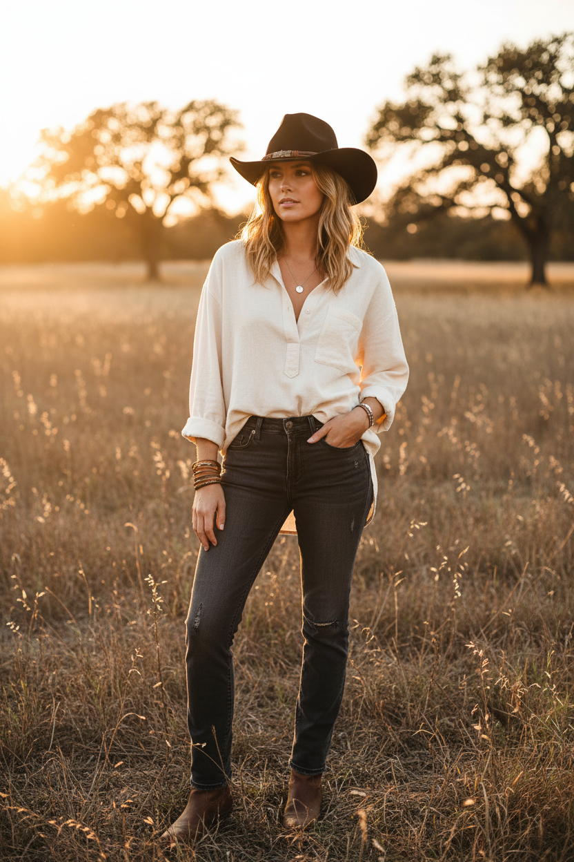 Carlsbad Suede Western Cowboy Hat with Bell Crown