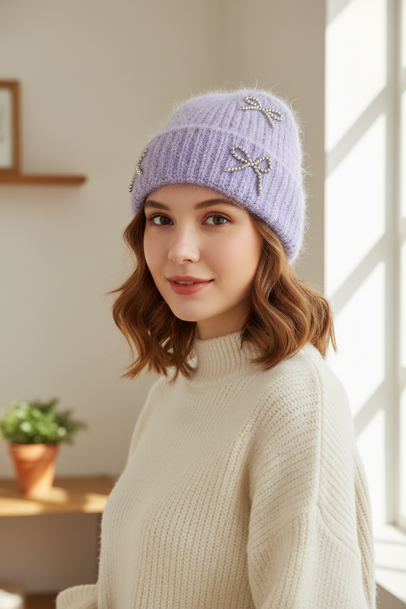 Wheeler Dome Knit Polyester Beanie