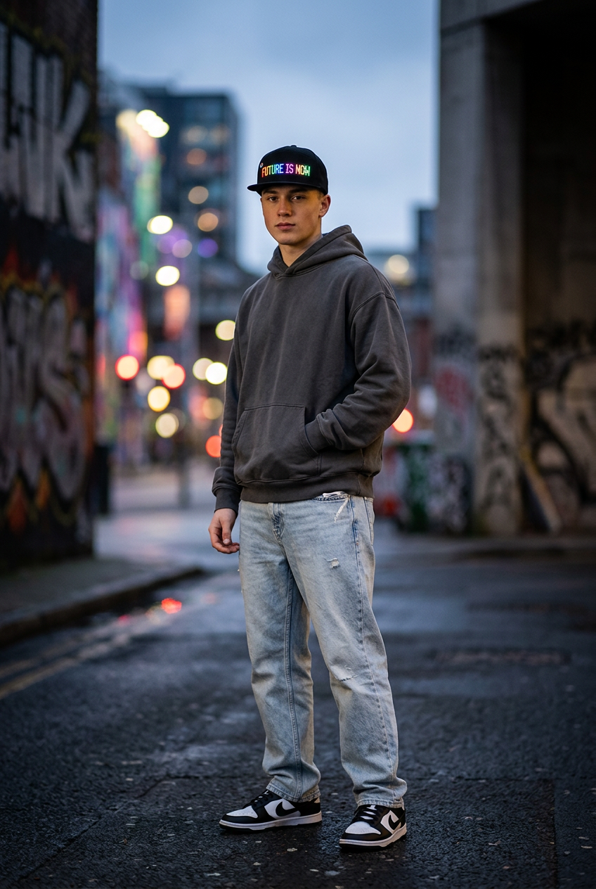 Programmable LED Baseball Cap – App-Controlled Scrolling Display, Unisex
