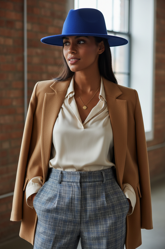 Stephenson Wool Blend Fedora Hat